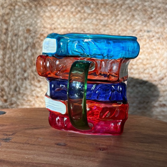 Colorful Book Stack Mug - Picture 4 of 5